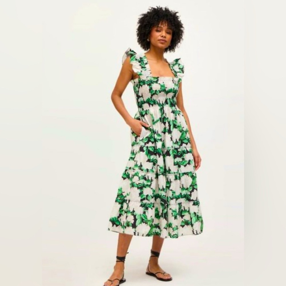 Hill House The Ellie Nap Dress in Hydrangea